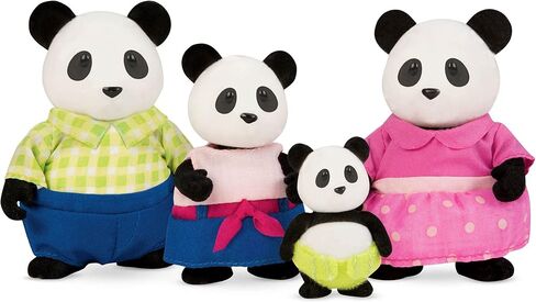 Li'l Woodzeez – The Pitterpotemus Hippo Family – Wedding Set of 7 Collectible Posable Hippo Figures – Pretend Play Doll Figures – Gift Toy for Kids Age 3+ in Saudi Arabia