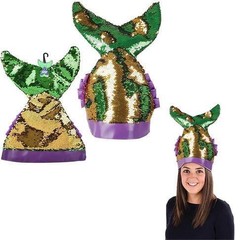 The Dreidel Company Mardi Gras Hat, Costume Accessories, Party Accessory, Party Favor in Saudi Arabia