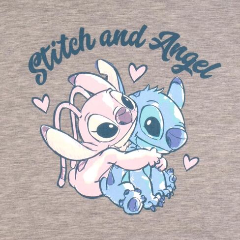 DISNEY Minnie Mouse, Lilo & Stitch Girls 2 Piece T-Shirt and Biker Shorts Set Graphic Print Girls Outfits for Kids in Saudi Arabia