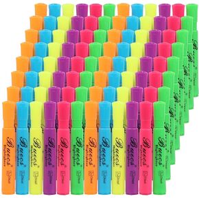 Highlighters Bulk Pack, 96 Count, Assorted Colors, Chisel Tip, suitable for Adults Highlighting Planner Notes, Office School Supplies