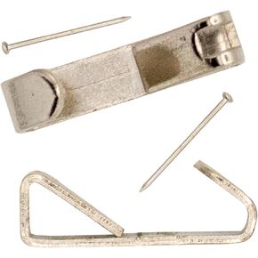 30 LB Picture Hooks for Hanging Pictures Heavy Duty Hardware Hangers - Pack onf 10 Hooks and Nails for Pictures