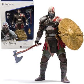 PlayStation, Ghost of Tsushima, 6" Jin Sakai Samurai Action Figure & 2 Accessories, The Shapes Collection, for PS5 Fans & Collectors Ages 17+