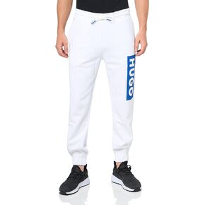 HUGO Men's Block Logo Cotton Sweatpant Joggers