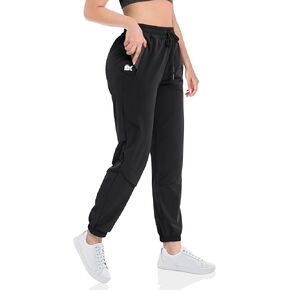 BROKIG Women TrianLoop Lightweight Joggers Track Pants,Casual Gym Fitness Workout Sweatpants Yoga Stretch Pants Pockets