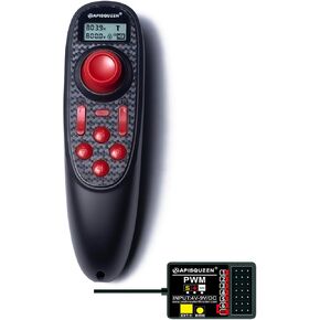 A300 6CH 2.4GHz RC Transmitter and Receiver Remote Controller Non-Waterproof with PWM 6 Channel Receiver for RC Boat