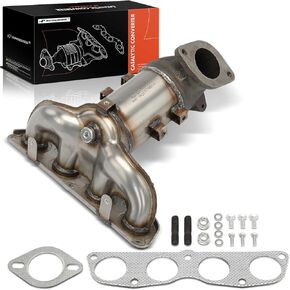 A-Premium Catalytic Converter Kit Direct-Fit Compatible with Hyundai Elantra 2011-2016, Elantra Coupe 2013, Elantra GT 2013 & Kia Forte 2013-2016, 1.8L 2.0L, EPA Compliant