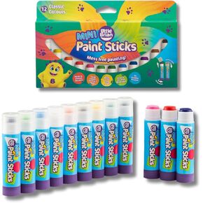 Little Brian Mini Paint Sticks, Various, 12 x 5g