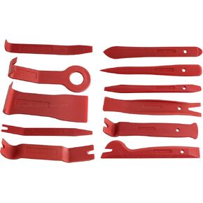 JC Performance Plastic Interior Wedge Tool - Automotive Trim Tool (5 Piece, Blue)