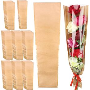 Feradny 150 جهاز كمبيوتر شخصى باقة الزهور الأكمام أكياس تغليف الزهور باقة الزهور ورقة التغليف زهرة الأزهار التعبئة الأكمام لوازم الزهور السائبة لحفل الزفاف الزفاف التخرج الذكرى السنوية هدية عيد ميلاد in Kuwait