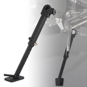 Motorcycle Kickstand Adjustable Side Stand Compatible with Husqvarna Svartpilen/Vitpilen 401 2018 2019 Foot Side Support Kickstand