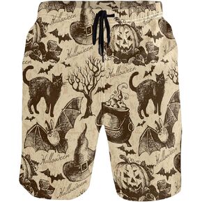 visesunny Stylish Summer Swim Trunks Men's Quick Dry Board Shorts Bathing Suit with Pockets for Men Boyfriends Youth