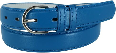 CTM® Women's Leather 1 1/8 Inch Dress Belt in Saudi Arabia