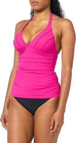 Profile by Gottex Women's Standard Phoebe Halter Tankini in Saudi Arabia