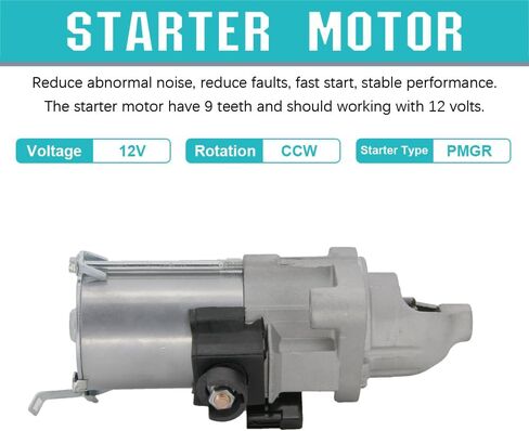 محرك Satarter متوافق مع Honda 06-12 Accord 2.4L 07-11 CRV 06-11 Civic 2.0L Element 06-14 Acura TSX 2.4L 06-08 Acura CSX Starter استبدال OE 31200R40A01 31200R41L01 336-2059 SMU0428 in Kuwait