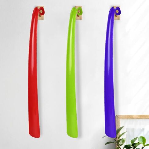 Beaupretty 3pcs Hook Shoehorn Hanging Shoehorns Shoehorn Tool Shoe Horns Shoe Supplies Hung Shoehorns Plastic Shoehorns Home Shoehorns Old Man Shoe Lifter Shoe Wearing Auxiliary Tool in Saudi Arabia