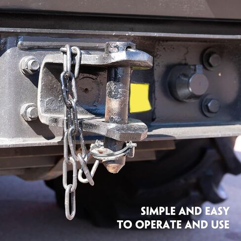 Yexiya 30 Pcs Arch PTO Shaft Locking Pin 1/4" x 2-3/4" Hitch Pin Trailer Coupler Pin Safety Coupler Pin for Farm Trailers Wagons Towing, Garden, Lawn, PTO and Hitches, Bike in Saudi Arabia