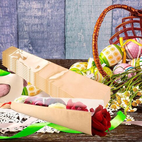 Feradny 150 جهاز كمبيوتر شخصى باقة الزهور الأكمام أكياس تغليف الزهور باقة الزهور ورقة التغليف زهرة الأزهار التعبئة الأكمام لوازم الزهور السائبة لحفل الزفاف الزفاف التخرج الذكرى السنوية هدية عيد ميلاد in Kuwait