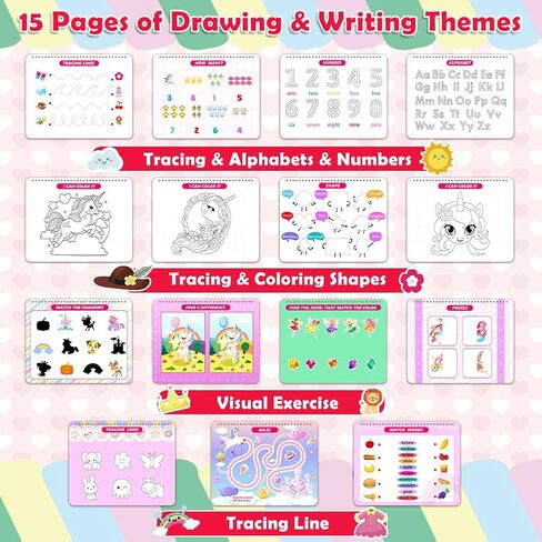 Montessori Busy Book for Toddles 3+ Preschool Toddler Learning Activities Books for Kids Ages 3-5 Autism Sensory Educational Toys Christmas Birthdays Gifts for Girls Boys 3-4-6-8 Years Old in Saudi Arabia