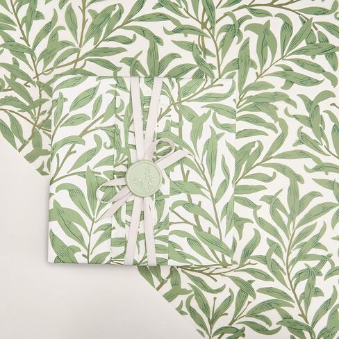 PAPER FAIR 90 Sheets Thicker Sage Green Botanical Tissue Paper, More Durable 20x14 inch Greenery Floral Wrap Paper for Wedding, DIY Craft Tissue for Birthday Party Celebrations Gift Decor Packaging in Saudi Arabia