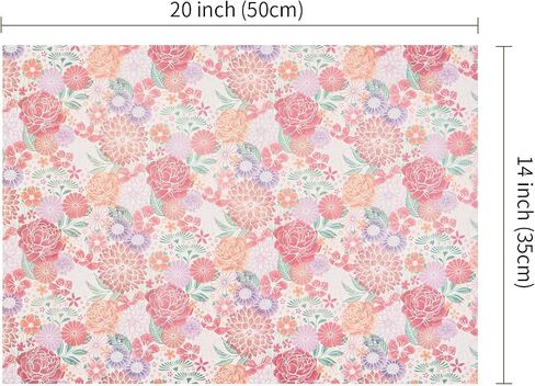 PAPER FAIR 90 Sheets Thicker Sage Green Botanical Tissue Paper, More Durable 20x14 inch Greenery Floral Wrap Paper for Wedding, DIY Craft Tissue for Birthday Party Celebrations Gift Decor Packaging in Saudi Arabia