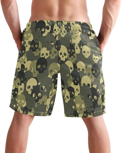 visesunny Stylish Summer Swim Trunks Men's Quick Dry Board Shorts Bathing Suit with Pockets for Men Boyfriends Youth in Saudi Arabia