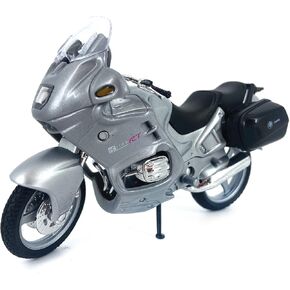 Welly Die Cast Motorcycle Silver Compatible with R1100 RT, 1:18 Scale