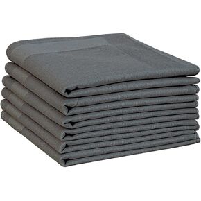 Bycc Bynn Men's Handkerchiefs Soft Cotton Solid Colour Classic Hankie