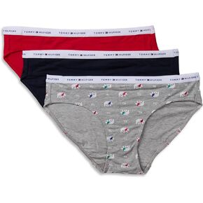 Tommy Hilfiger Women's Cotton Bikini Underwear Panty 3 Pack