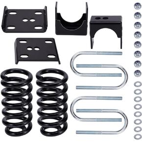 maXpeedingrods 3" Front & 5" Rear Lowering Kit for Chevy C10/K5, for GMC C10/Jimmy 1973-1987 Drop Lowering Springs Coils Flip Kit