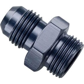 Fragola 491959-BL Black Size (-6) x 11/16-18 P/S Male Adapter Fitting