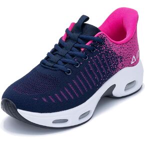 GANNOU Women’s Walking Shoes Air Athletic Tennis Breathable Hands Free Running Sneakers for Gyms Workouts Jogging