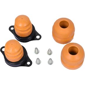 DongJinK​Front Rear Side Bump Stops Axle Jounce Bumper Set Compatible with Ford Mustang 2005-2014 M-5570-A M5570A