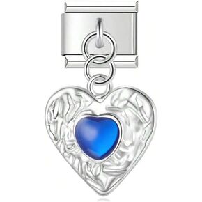 Italian Charm Style Bracelet, Stainless Steel 9mm Modular Links Cartoons Pattern DIY Handmade Y2K Anklet Jewelry for Women Couples