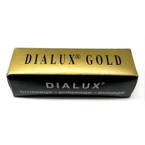 Dialux Gold Polishing Compound Jewelry Rouge Super-Finish Highest Gloss - 1 Bar