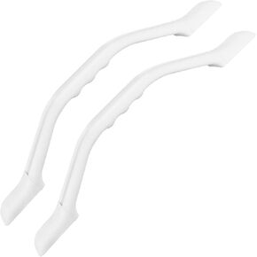 2pcs RV Camper Door Grab Handle Replacement for Travel Trailer, Motorhome, Trucks, 11 inch RV Door Handle Entry Door Assist Bar All Weather Plastic