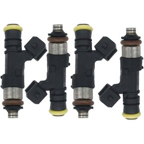 4Pcs 210lb 2200cc Fuel Injectors Compatible with Honda Audi Mazda Dodge GM 0280158829 0280158830