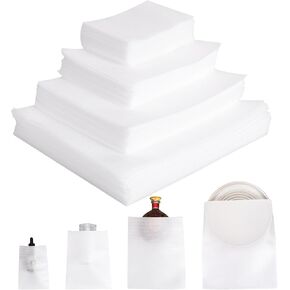 120Pack Cushion Foam Pouches,Foam Wrap Pouches,4 Sizes Foam Packing Pouches for Packing Supplies for Moving,Storage-Safely Cushion Wrap for Dishes,Furniture(10x12 In, 8x10 In, 6x8 In, 4x6 In)