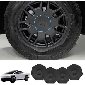 Wheel Caps for Tesla Cybertruck Wheel Cover Center Cap,Stylish Hub Cap Accessories for Cybertruck 4Pcs