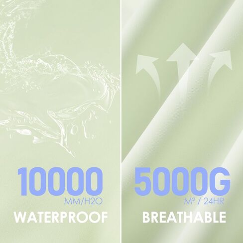 SOPPY Raincoat for Women Ladies Lightweight Long Waterproof Coat Rain Jackets in Kuwait