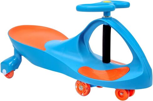 Premium LED-Wheel Swing Car Ride on Toy - Silver, Great for Both Indoor and Outdoor Play, Perfect for 3, 4, 5 Years Old Boys and Girls Riding Fun in Saudi Arabia