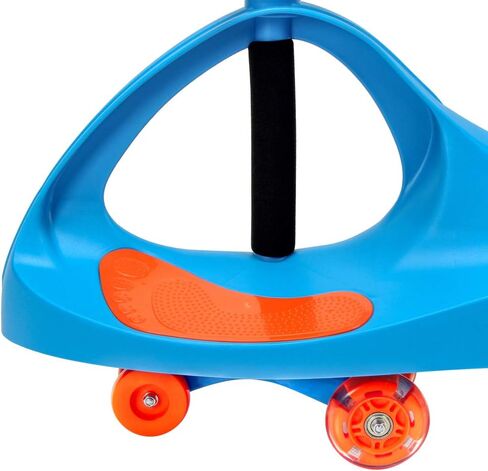 Premium LED-Wheel Swing Car Ride on Toy - Silver, Great for Both Indoor and Outdoor Play, Perfect for 3, 4, 5 Years Old Boys and Girls Riding Fun in Saudi Arabia