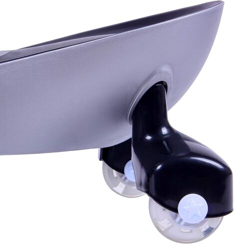 Premium LED-Wheel Swing Car Ride on Toy - Silver, Great for Both Indoor and Outdoor Play, Perfect for 3, 4, 5 Years Old Boys and Girls Riding Fun in Saudi Arabia