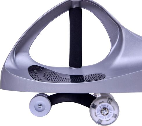 Premium LED-Wheel Swing Car Ride on Toy - Silver, Great for Both Indoor and Outdoor Play, Perfect for 3, 4, 5 Years Old Boys and Girls Riding Fun in Saudi Arabia