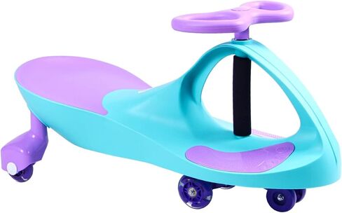 Premium LED-Wheel Swing Car Ride on Toy - Silver, Great for Both Indoor and Outdoor Play, Perfect for 3, 4, 5 Years Old Boys and Girls Riding Fun in Saudi Arabia
