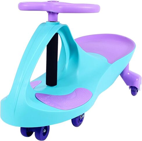 Premium LED-Wheel Swing Car Ride on Toy - Silver, Great for Both Indoor and Outdoor Play, Perfect for 3, 4, 5 Years Old Boys and Girls Riding Fun in Saudi Arabia