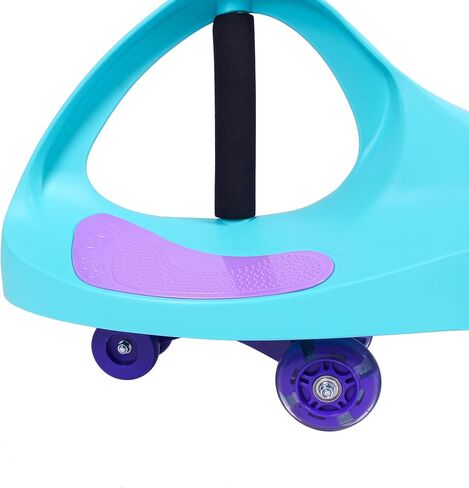 Premium LED-Wheel Swing Car Ride on Toy - Silver, Great for Both Indoor and Outdoor Play, Perfect for 3, 4, 5 Years Old Boys and Girls Riding Fun in Saudi Arabia