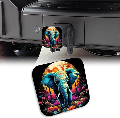 Butterfly Logo Faith Hope Love Tow Hitch Cove Trailer Hitch Cover Universal 2" Square Hitch Cover Plug Cap,Heavy Duty Trailer Hitch Tube Rubber Covers for Trucks SUV Cars in Saudi Arabia