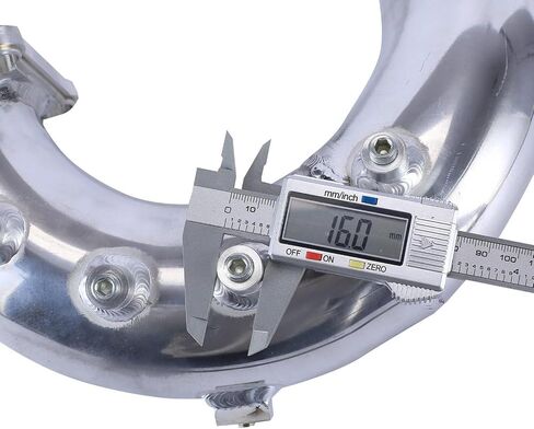 أنبوب الكوع مدخل تدفق عالي 3 بوصة يناسب 1998.5 1999 2000 2001 2002 دودج رام 5.9L الكمون ديزل فضي in Saudi Arabia