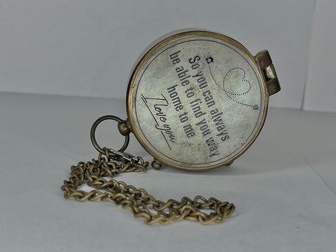 بوصلة شمسية من النحاس والنحاس العتيق، ساعة شمسية في صندوق هدية نسخة طبق الأصل من سفينة ساعة الشمس مع أفكار متعددة لأغراض الهدايا من WORLD KING MART in Kuwait