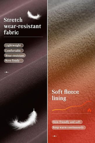 سترة Pursky الرجالية الناعمة المقاومة للماء مبطنة بالصوف مع غطاء رأس قابل للإزالة وسترة تكتيكية خفيفة الوزن in Kuwait